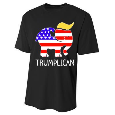 Donald Trump Trumplican 2020 Election Performance Sprint T-Shirt