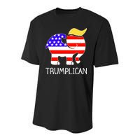 Donald Trump Trumplican 2020 Election Youth Performance Sprint T-Shirt