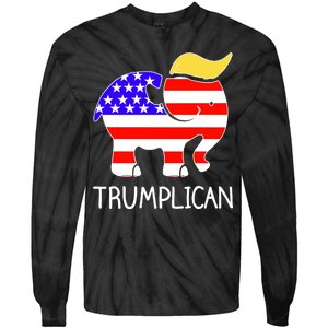 Donald Trump Trumplican 2020 Election Tie-Dye Long Sleeve Shirt