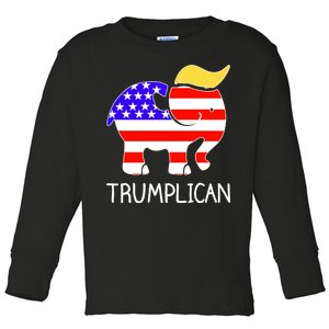 Donald Trump Trumplican 2020 Election Toddler Long Sleeve Shirt