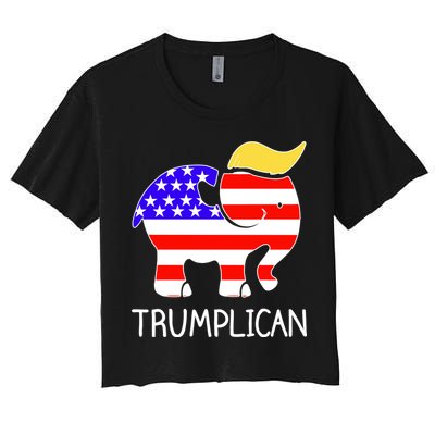 Donald Trump Trumplican 2020 Election Crop Top