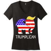 Donald Trump Trumplican 2020 Election Women's V-Neck T-Shirt