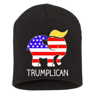 Donald Trump Trumplican 2020 Election Short Acrylic Beanie