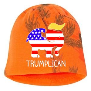 Donald Trump Trumplican 2020 Election Kati - Camo Knit Beanie