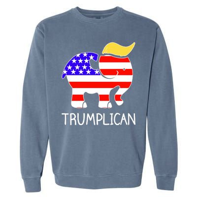 Donald Trump Trumplican 2020 Election Garment-Dyed Sweatshirt