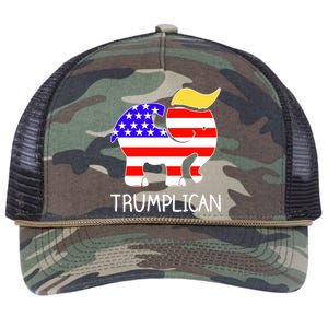 Donald Trump Trumplican 2020 Election Retro Rope Trucker Hat Cap