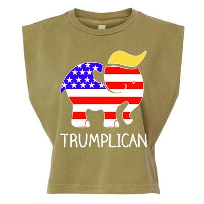 Donald Trump Trumplican 2020 Election Garment-Dyed Women's Muscle Tee