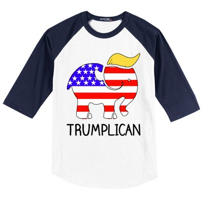 Donald Trump Trumplican 2020 Election Baseball Sleeve Shirt