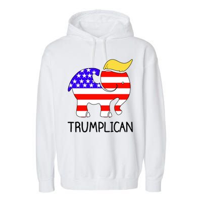 Donald Trump Trumplican 2020 Election Garment-Dyed Fleece Hoodie