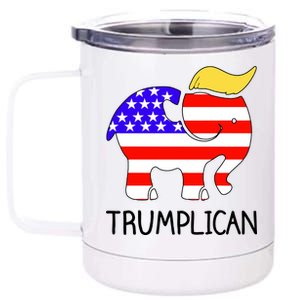 Donald Trump Trumplican 2020 Election 12 oz Stainless Steel Tumbler Cup