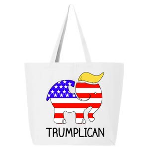 Donald Trump Trumplican 2020 Election 25L Jumbo Tote