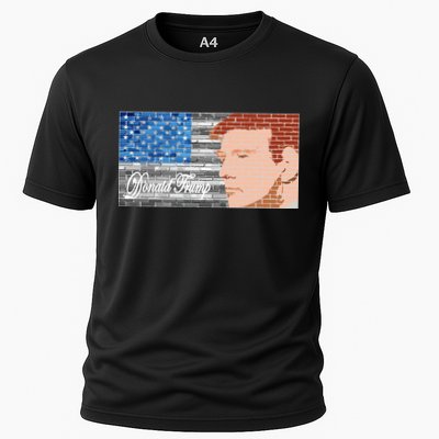 Donald Trump United States Flag Abstract President Performance Shirt