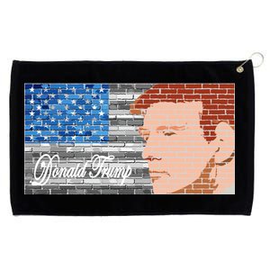 Donald Trump United States Flag Abstract President Grommeted Golf Towel