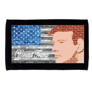 Donald Trump United States Flag Abstract President Microfiber Hand Towel