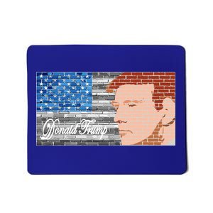 Donald Trump United States Flag Abstract President Mousepad