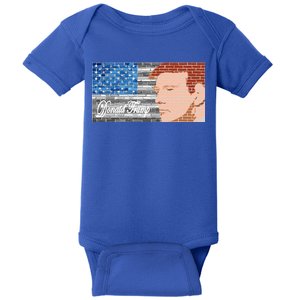 Donald Trump United States Flag Abstract President Baby Bodysuit