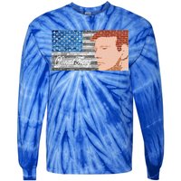 Donald Trump United States Flag Abstract President Tie-Dye Long Sleeve Shirt