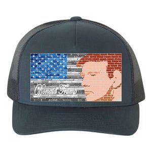 Donald Trump United States Flag Abstract President Yupoong Adult 5-Panel Trucker Hat