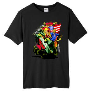 Donald Trump USA Army Tank 2020 President Tall Fusion ChromaSoft Performance T-Shirt