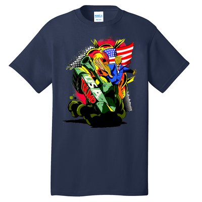 Donald Trump USA Army Tank 2020 President Tall T-Shirt