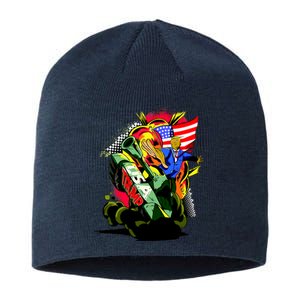 Donald Trump USA Army Tank 2020 President Sustainable Beanie