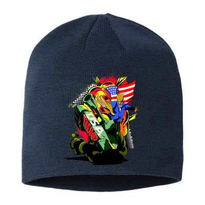 Donald Trump USA Army Tank 2020 President Sustainable Beanie