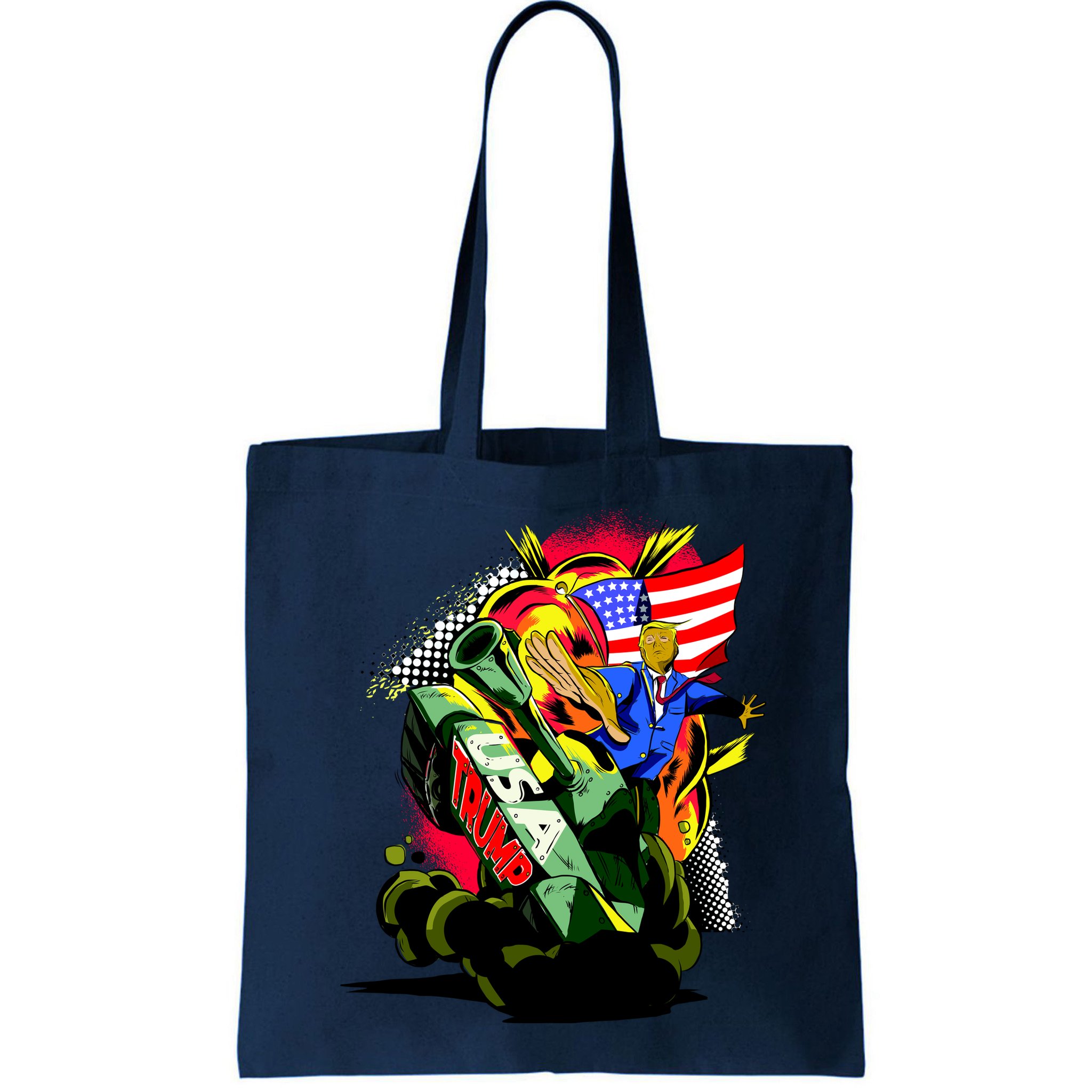 Donald Trump USA Army Tank 2020 President Bag