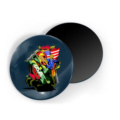 Donald Trump USA Army Tank 2020 President Magnet