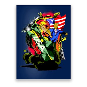 Donald Trump USA Army Tank 2020 President Poster