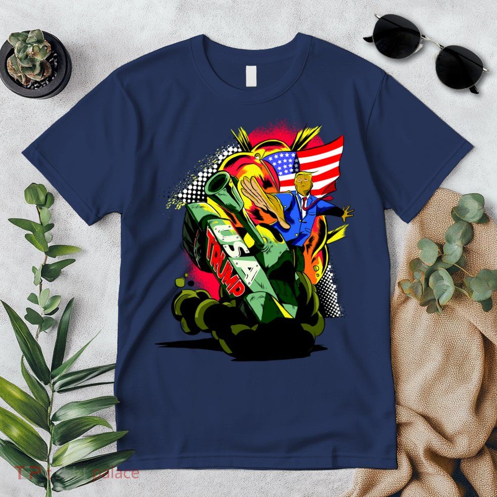 Donald Trump USA Army Tank 2020 President Premium T-Shirt