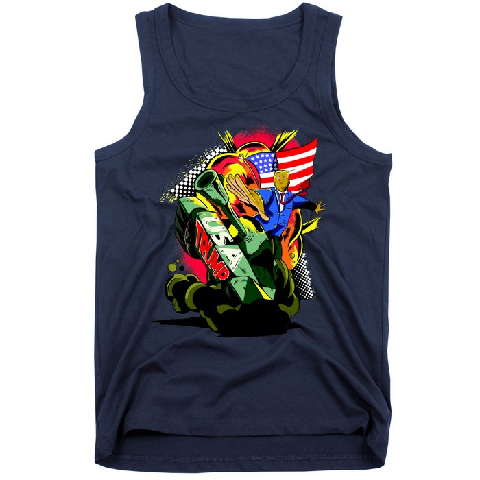 Donald Trump USA Army Tank 2020 President Tank Top