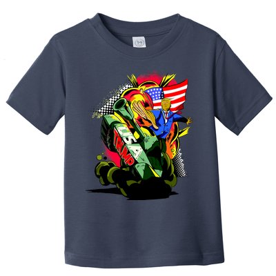 Donald Trump USA Army Tank 2020 President Toddler T-Shirt