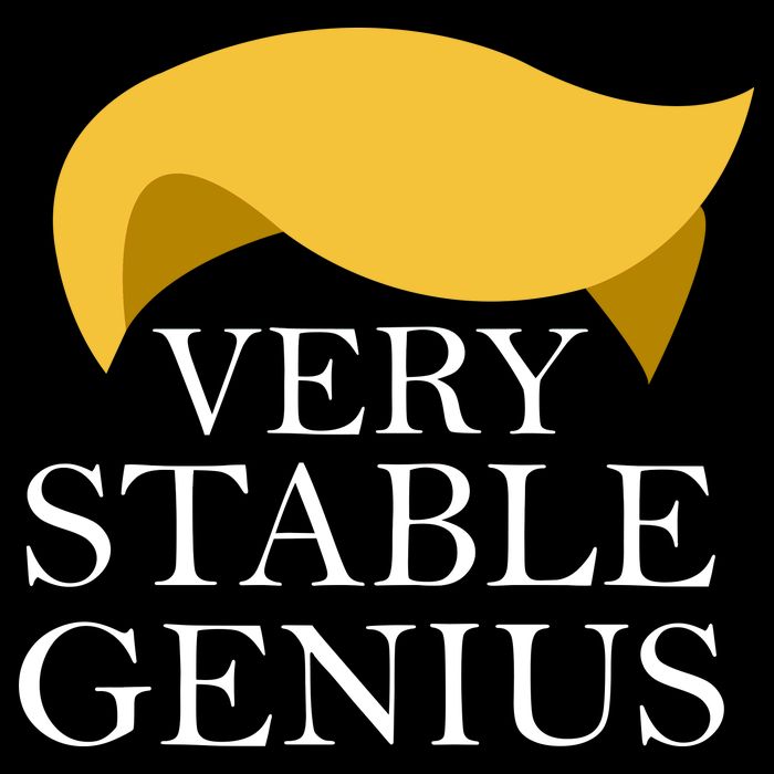Donald Trump Very Stable Genius Backpack