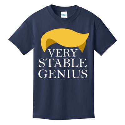 Donald Trump Very Stable Genius Kids T-Shirt