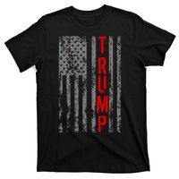 Donald Trump Vintage USA Flag T-Shirt