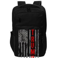 Donald Trump Vintage USA Flag Impact Tech Backpack