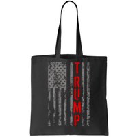 Donald Trump Vintage USA Flag Tote Bag