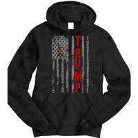 Donald Trump Vintage USA Flag Tie Dye Hoodie