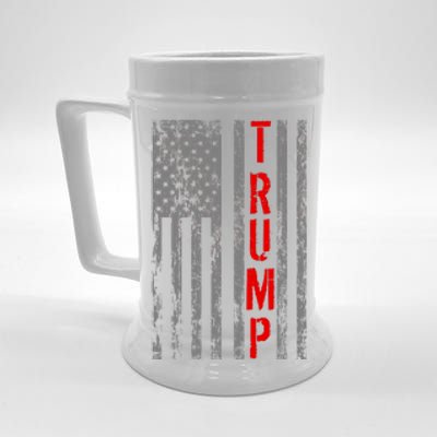 Donald Trump Vintage USA Flag Beer Stein