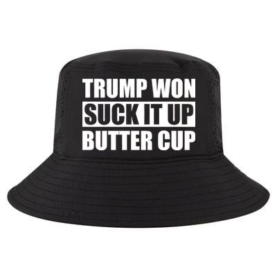 Donald Trump Won Suck It Up Butter Cup President Cool Comfort Performance Bucket Hat