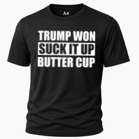 Donald Trump Won Suck It Up Butter Cup President Cooling Performance Crew T-Shirt