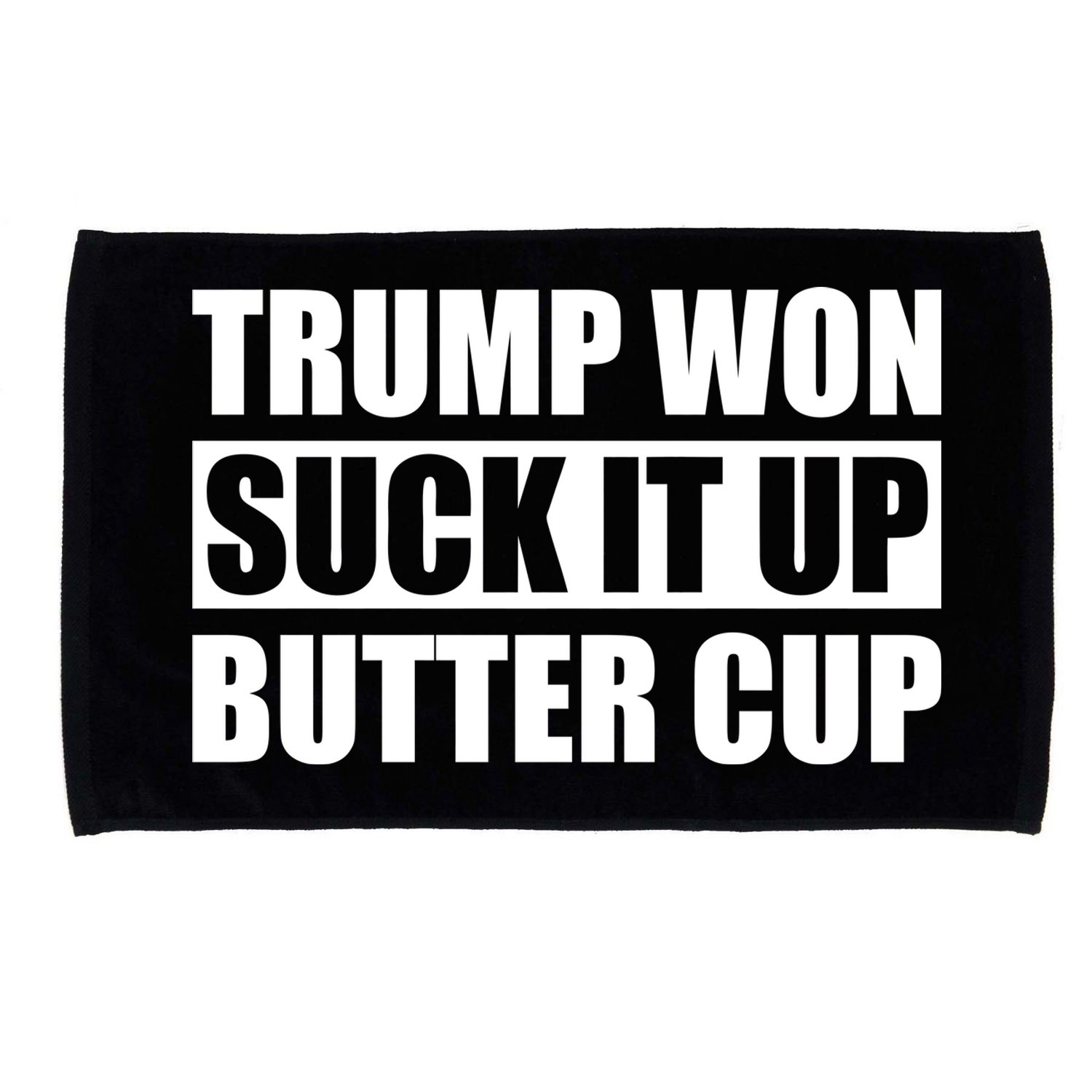 Donald Trump Won Suck It Up Butter Cup President Microfiber Hand Towel