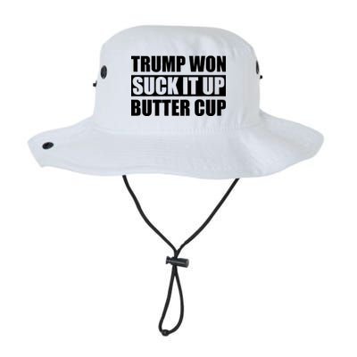 Donald Trump Won Suck It Up Butter Cup President Legacy Cool Fit Booney Bucket Hat