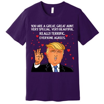 Donald Trump Your A Great Aunt Premium T-Shirt