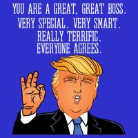 Donald Trump Your A Great Boss 16 in Basic Backpack