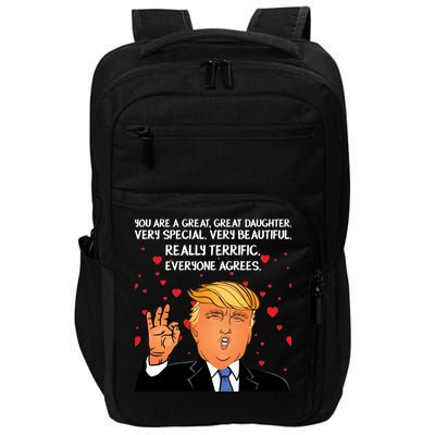 Donald Trump Your A Great Daughter Impact Tech Backpack