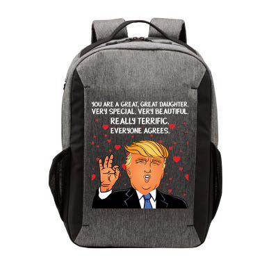 Donald Trump Your A Great Daughter Vector Backpack