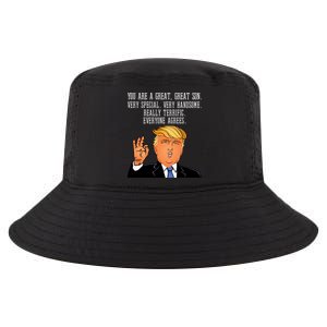 Donald Trump Your A Great Son Cool Comfort Performance Bucket Hat