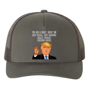 Donald Trump Your A Great Son Yupoong Adult 5-Panel Trucker Hat