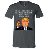 Donald Trump Your A Great Son V-Neck T-Shirt